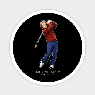 Jack Nicklaus Circa 1978 Magnet